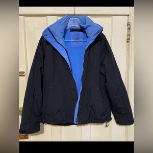 L.L.bean 3 in 1 men’s black & blue jacket small